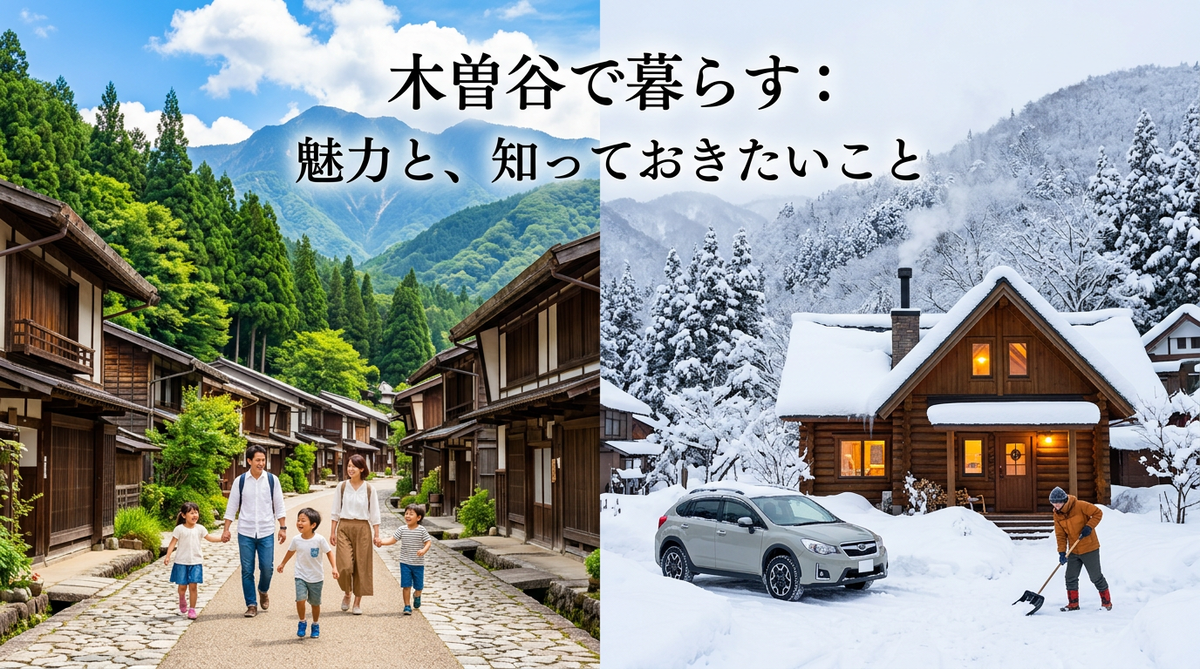 木曽移住を考える前に知っておきたいこと
